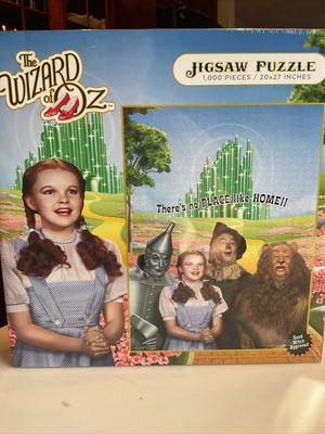 NEW The Wizard Of Oz Jigsaw Puzzle 1000 Pcs NO PLACE LIKE HOME 20'' x 27  SEALED