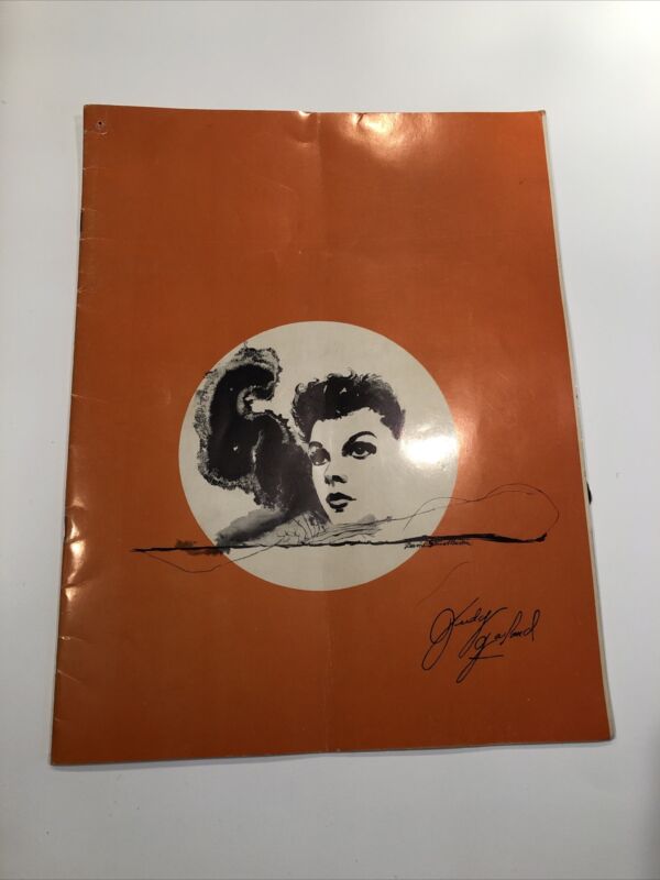 1961 The Story of Judy Garland - Vintage Souvenir Book Brochure Program