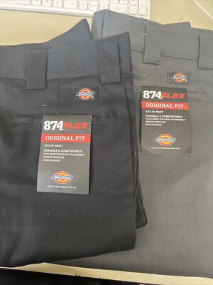 Dickies 874 Flex  Original Fit- Durable & Comfortable Choose Size/Color