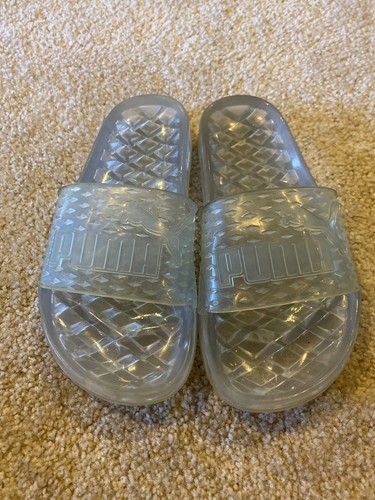 puma fenty slides clear