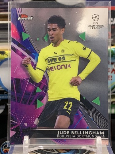 TOPPS サッカーカード MUSEUM COLLECTION JUDE BELLINGHAM BORUSSIA DORTMUND #54 送料無料 中古 IT1 2022 Topps Stadium Club Chrome UEFA #22 JUDE BELLINGHAM