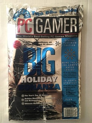 PC Gamer Magazine DEC 1997 - Back Issue COMPUTER Magazine (CD-ROM) BIG HOLIDAY