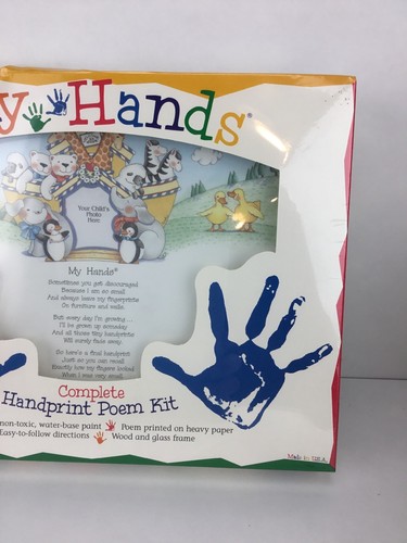 MY HANDS Complete Handprint Poem Kit (Noah's Ark)  NEW!