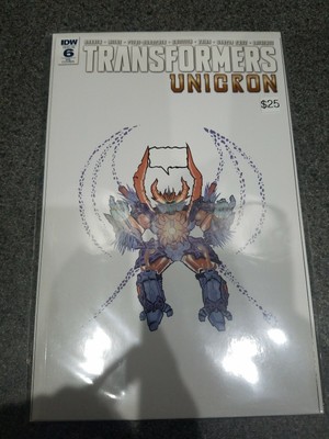 TRANSFORMERS UNICRON 6  Retailer Exclusive JPG McFly Cover Art NM