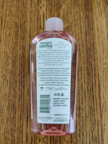 4 Pk Instituto Epsa&ntilde;ol Aceite Corporal Rosa Body Oil 8.5 oz Each