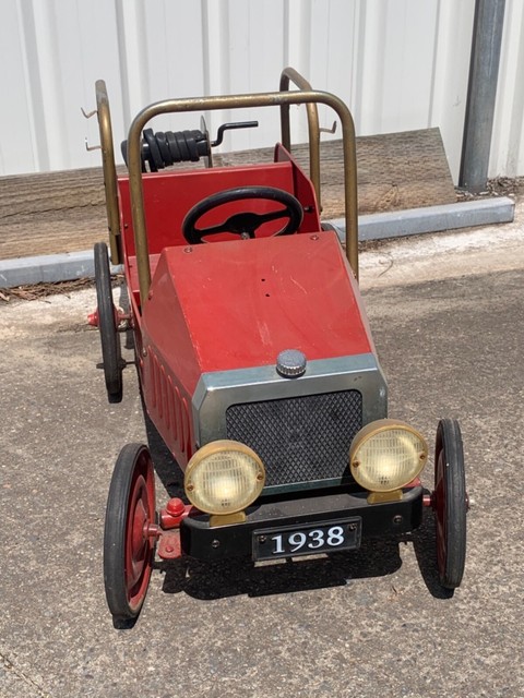 1938 fire truck pedal car