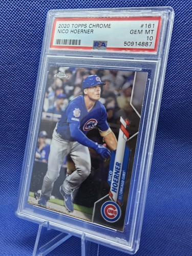 2020 Topps Chrome Nico Hoerner Rookie Refractor PSA 10 Mint