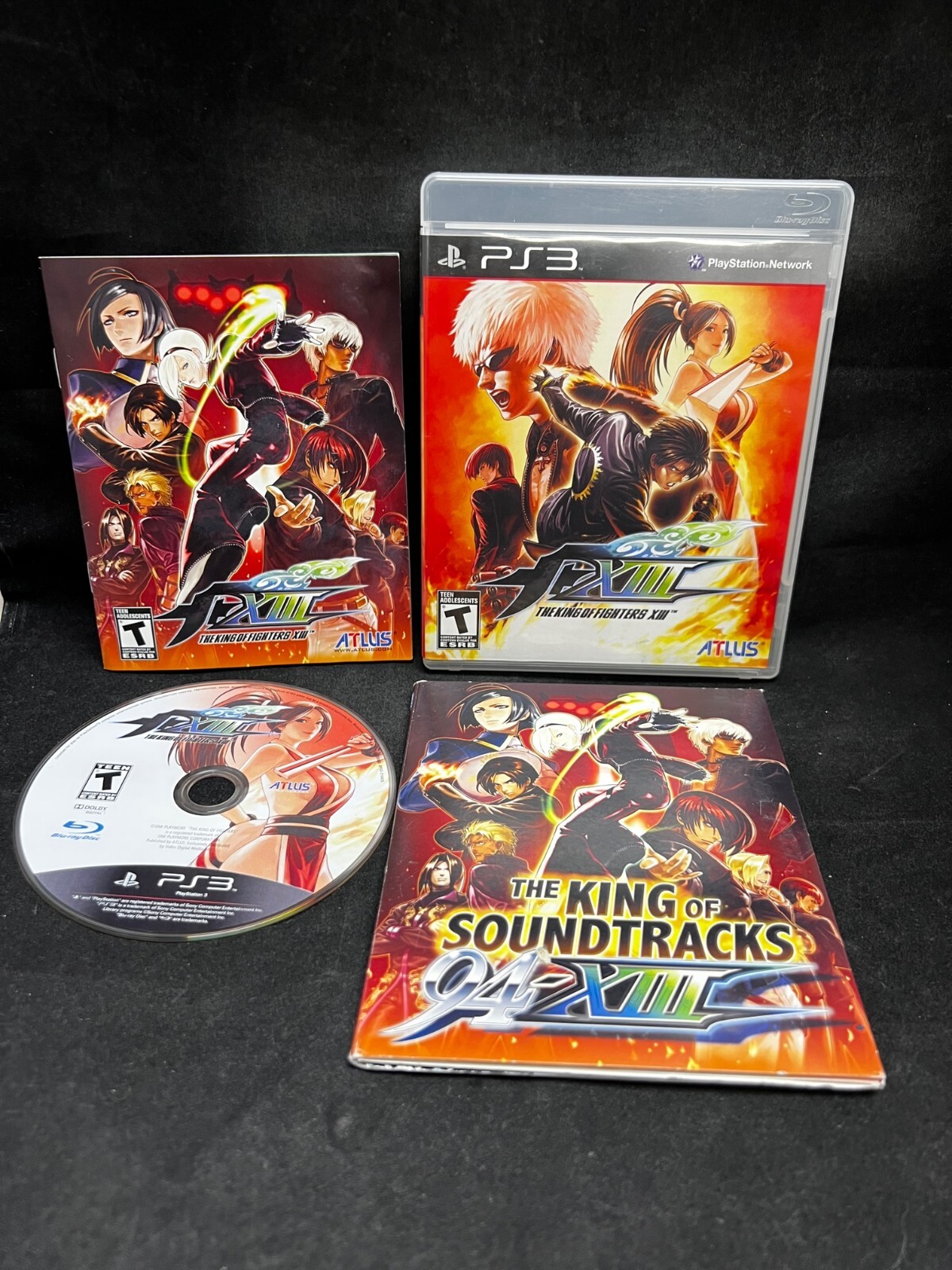 The King of Fighters XIII with 4 Disc-Set Soundtrack (PS3