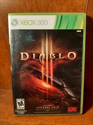 Diablo III 3 (Microsoft Xbox 360, 2013) Complete With Manual RPG 