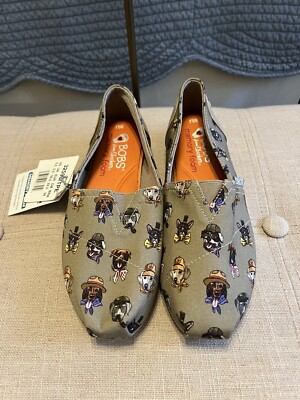 Bobs from Skechers Dogs Puppies Gray Woman's Size 5.5- New With Tags