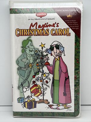 Maxine s Christmas Carol VHS Video Tape 1999 Hallmark RARE Gold Crown Edition!