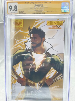 SHAZAM #3, signed by Pablo ''LOBOS'' Villalobos