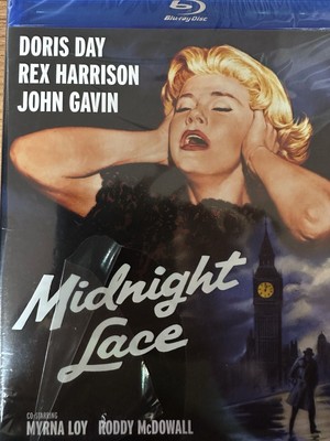 MIDNIGHT LACE (1960) - BLURAY Doris Day BRAND NEW! *Region A* Kino Lorber