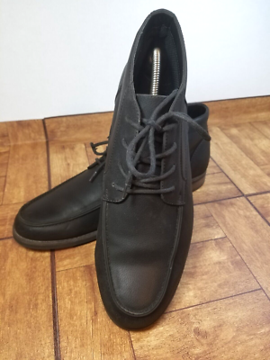 Perry Ellis Portfolio Duke Black Lace Up Chukka Boots Men s Size