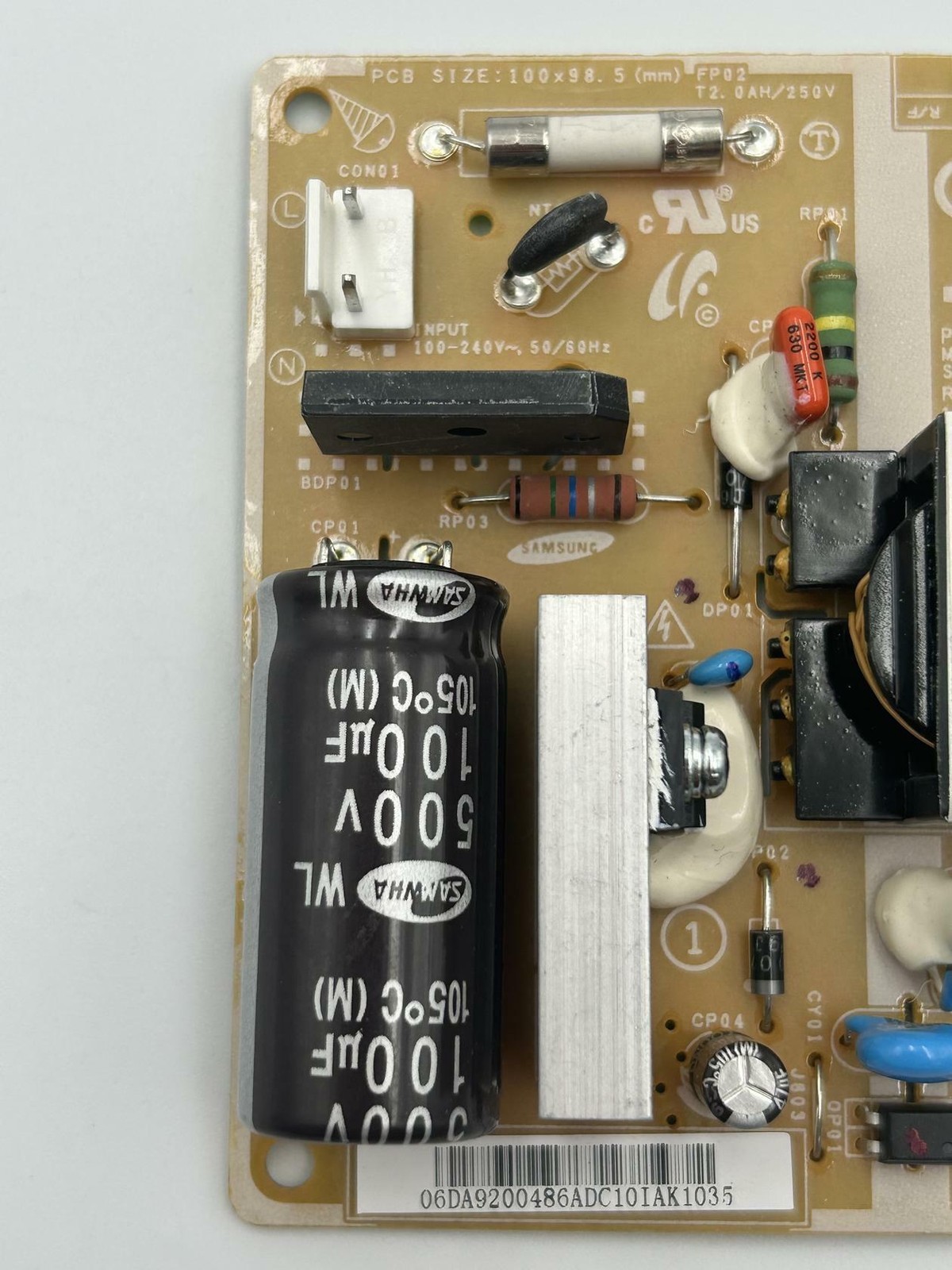 DA92-00486A For Samsung Refrigerator Main Pcb Control Board. MT8