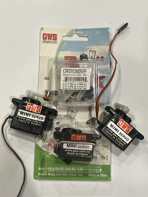 3 GWS MINI SERVO MINI