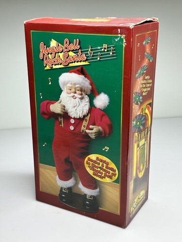 ROCK　SANTA(ロック　サンタ) Rock Santa Collectibles Jingle Bell Rock Animated Santa