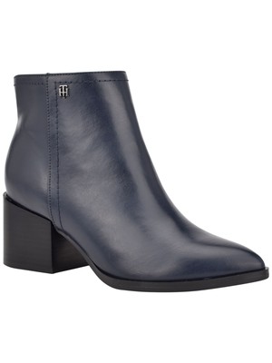 

TOMMY HILFIGER Женские темно-синие ботильоны на блочном каблуке Goring Jetz 8,5 M, Navy, TWJETZ2