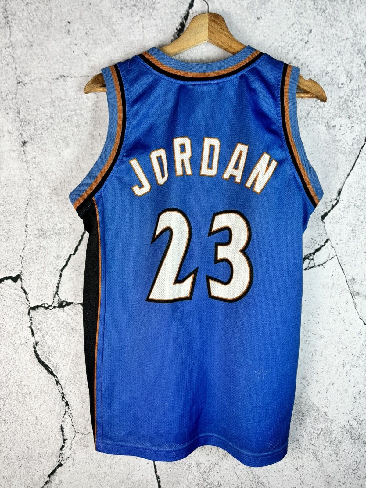 WIZARDS ジョーダン #23ユニフォーム Champion MICHAEL JORDAN No. 23