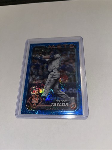 Tyrone Taylor 24 Topps Blue Foil /999 | eBay