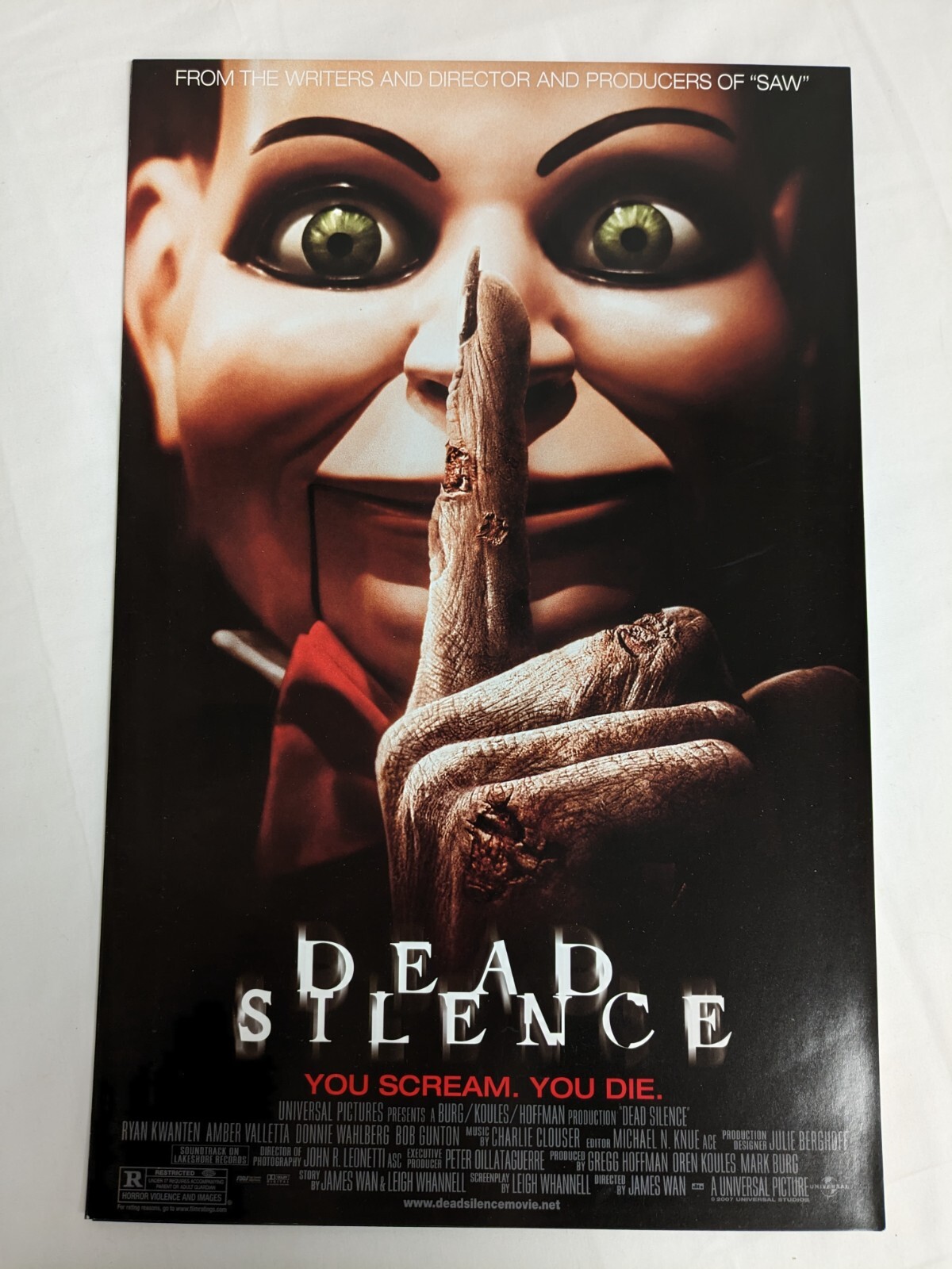 デッド・サイレンス　USオリジナル映画ポスター デッド・サイレンス USオリジナル映画ポスター Amazon.co.jp