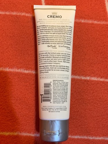 Cremo Skin Clearing Shave Cream - 4 fl oz (118 ml)