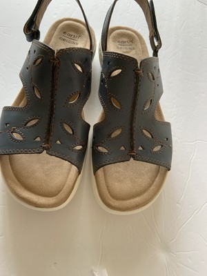 Woman s Eart Origins Tawny Trish Sandal Blue Slinback New(A276)sz 10