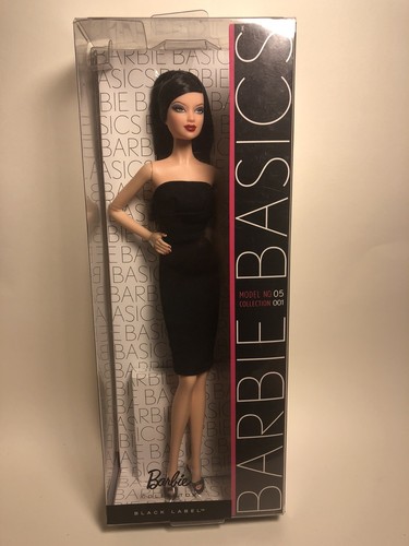 Barbie Basics Black Label Model No. 05 Collection 001 R9920 Nrfb