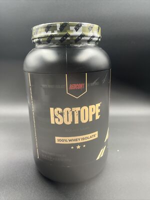 REDCON1 ISOTOPE 100% WHEY ISOLATE 2LB 25g Protein 3g Carbs Vanilla Exp 5/25