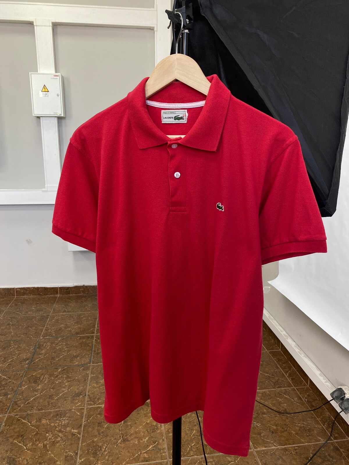 🇫🇷 Vintage 80s Lacoste Polo T-Shirt made in France Retro