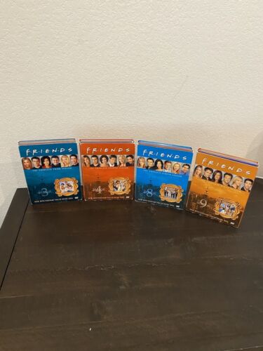 Friends DVD Box Set Seasons 3, 4, 8, 9 Friends DVD Box Set Seasons 3, 4, 8, 9