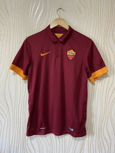 ROMA AS 2014 2015 HOME FOOTBALL SHIRT SOCCER JERSEY NIKE 635811