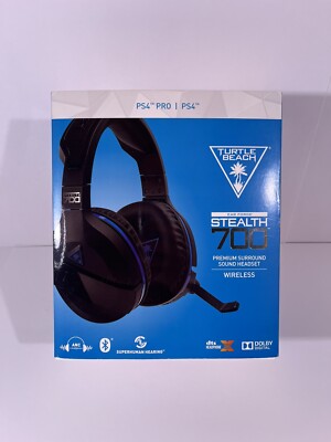 Turtle Beach Stealth 700 Black/Blue Over Ear Gaming Headset