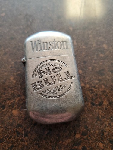 ノッポページ Vintage Zippo Bottom Code Both Sides Metal Nickel 2000 Japan