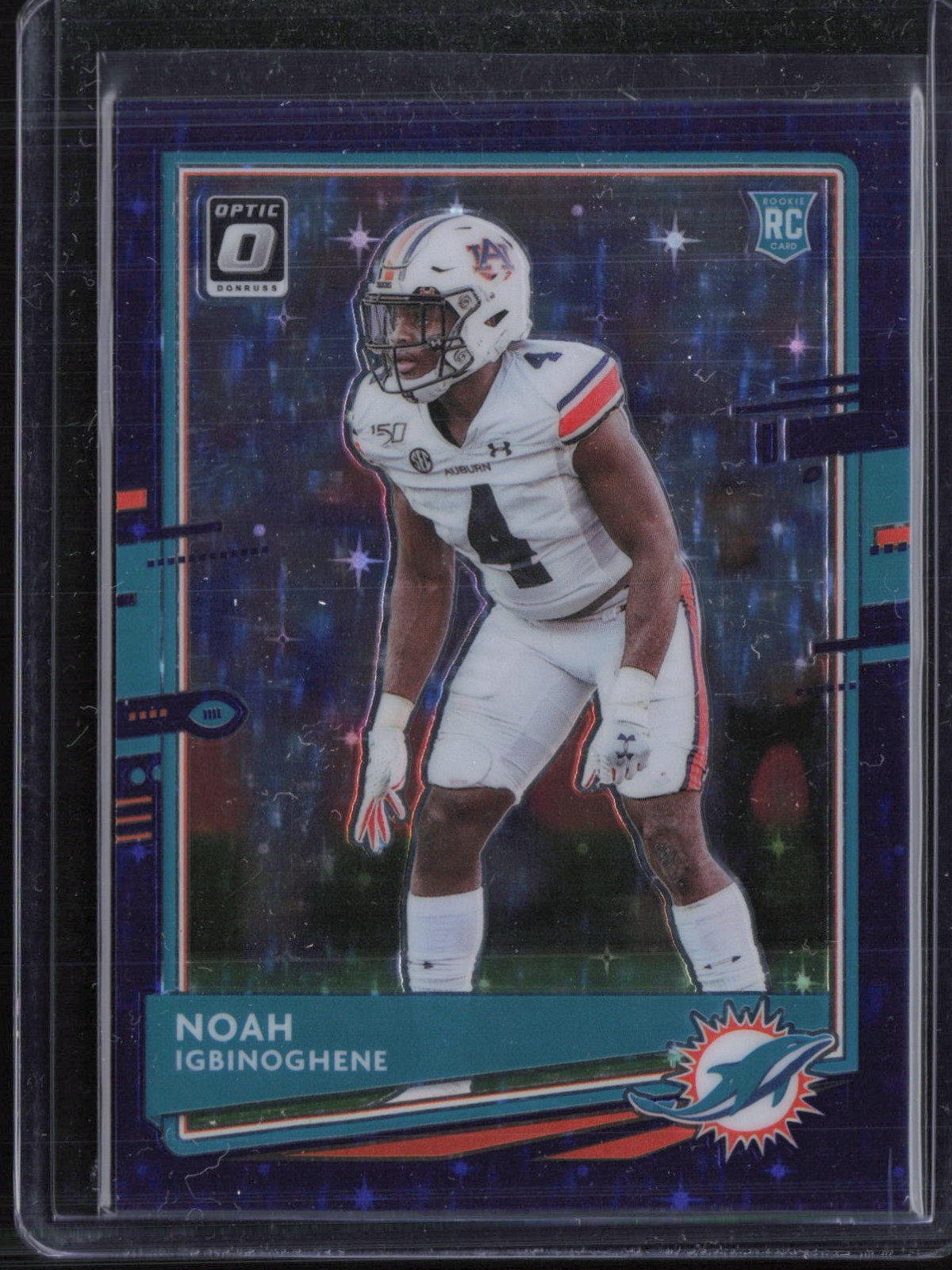 2020 Panini Donruss Optic Purple Stars #111 Noah Igbinoghene 4/25 RC Rookie