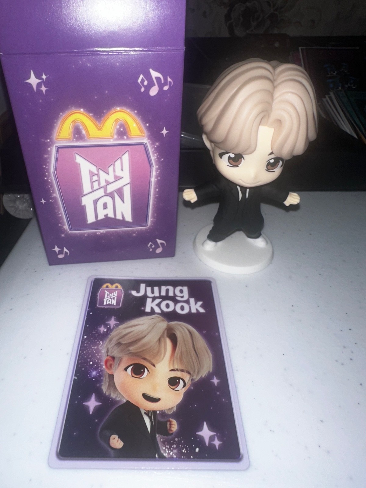 防弾少年団(BTS) - BTS タイニータン フーディフィギュ　SUGA&amp;Jung Kook BTSのキャラクター TinyTANがバンダイのフィギュア × ぬいぐるみ