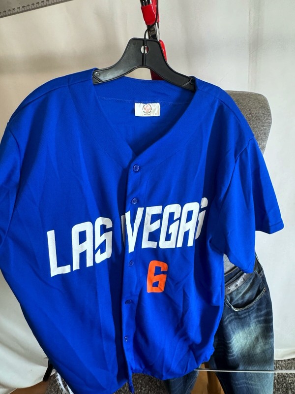 Las Vegas Backman Minor League Jersey SHirt XL | eBay