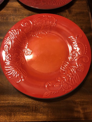 Laurie Gates Set of 4 Dinner Plates