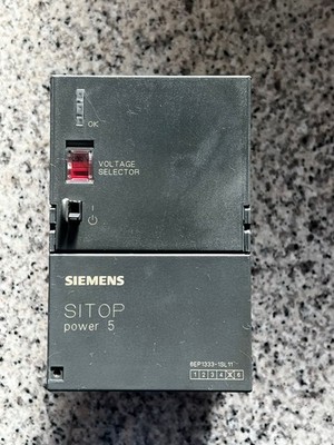 Siemens Sitop power 5 6EP1333-1SL11 Spower supply 6EP1 333-1SL11 Hutschiene mont