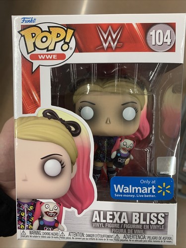 FUNKO POP WWE ALEXA BLISS WALMART EXCLUSIVE #104 | eBay