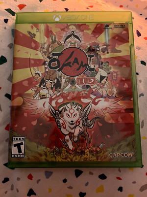 Okami HD Microsoft Xbox One/Series X 2017 Capcom ESRB USA VERSION TESTED