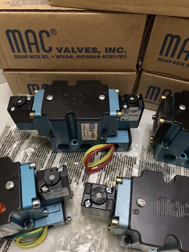 MAC Valves Inc. 6531B-611-PM-111DA Directional Valve W/ Manifold 3/4”NPT 120V