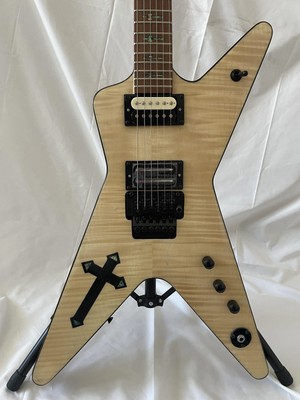 Washburn Southern Cross Dimebag Darrell Electric Guitar Flame Maple Veneer