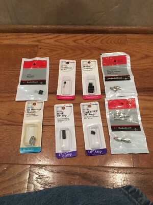 Lot Of 12 RadioShack SPST Momentary Submini Switches Transistors Amps IR Module