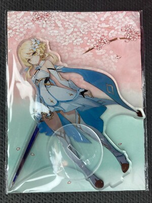 miHoYo Official Genshin Impact Lumine Acrylic Stand, Traveler Figure, Desk Model