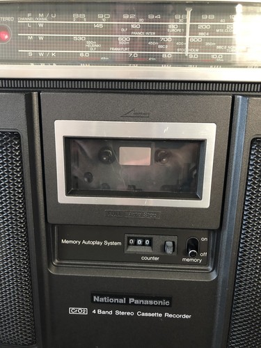 Vintage 74 National Panasonic RS-4350LJ High End Best Made Lighted Boombox Mint