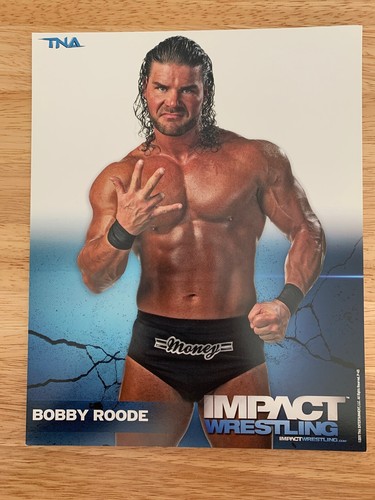 TNA BOBBY ROODE（ボビー・ルード）コレクション DVD BOBBY ROODE 2011 TNA IMPACT WRESTLING 8X10 PROMO PHOTO UN