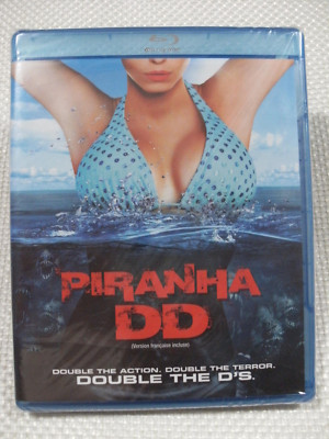 Piranha DD Blu-ray (Gary Busey, David Hasselhoff, Christopher Lloyd) - Brand New