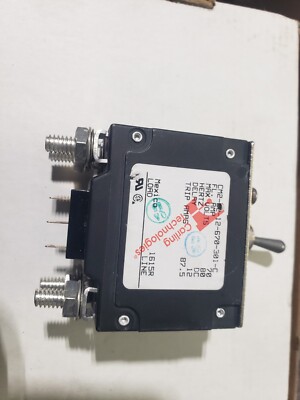 CARLING TECHNOLOGIES CM2-B2-12-670-301-C 2P1T 70 AMP 80VDC 12 SEC DELAY BREAKER