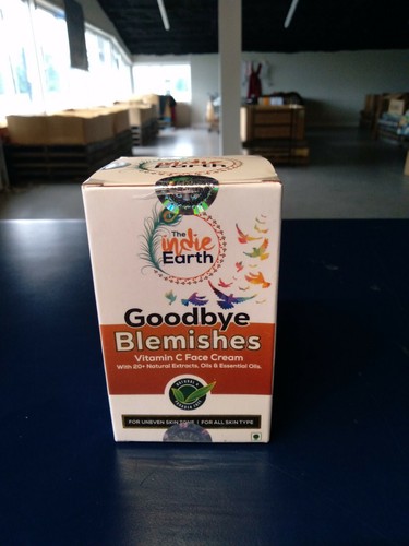 The Indie Earth® Good Bye Blemishes Vitamin C Face Cream, For Uneven Skin Tone,